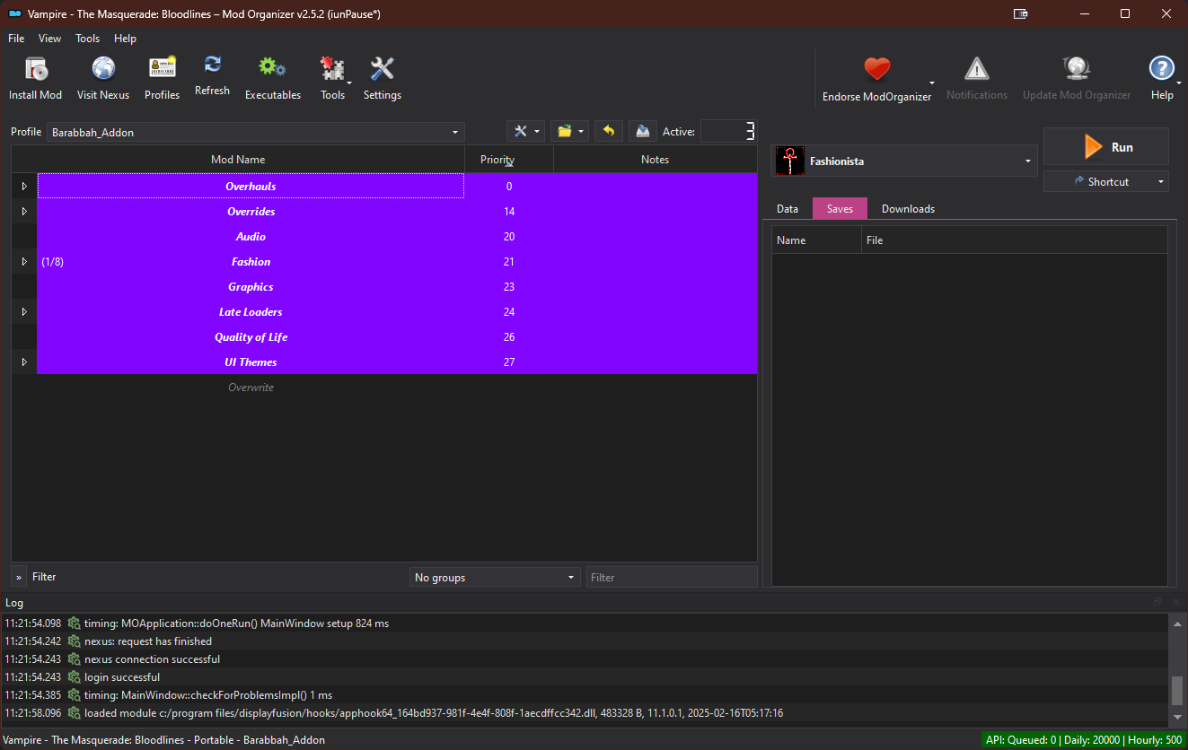 Mod Organizer 2 Main Window