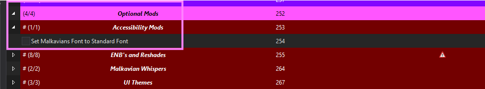 Malkavian Font Location